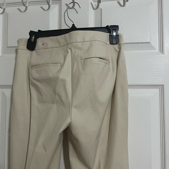 Talbots Chatham Ankle Pants size 2 cream - Picture 6 of 8
